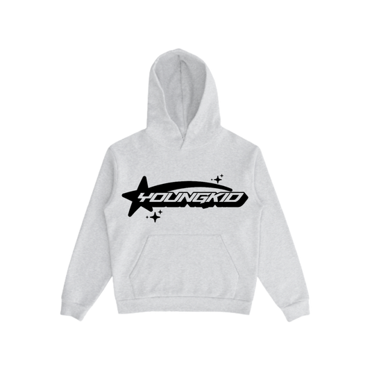 YK logo hoodie (white)