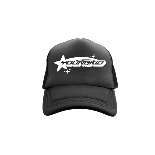 YK logo trucker hat (black)